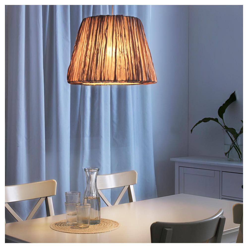 ХЕМСТА Lampeskærm - 45 см (003.606.48) - anmeldelser, pris, hvor hen