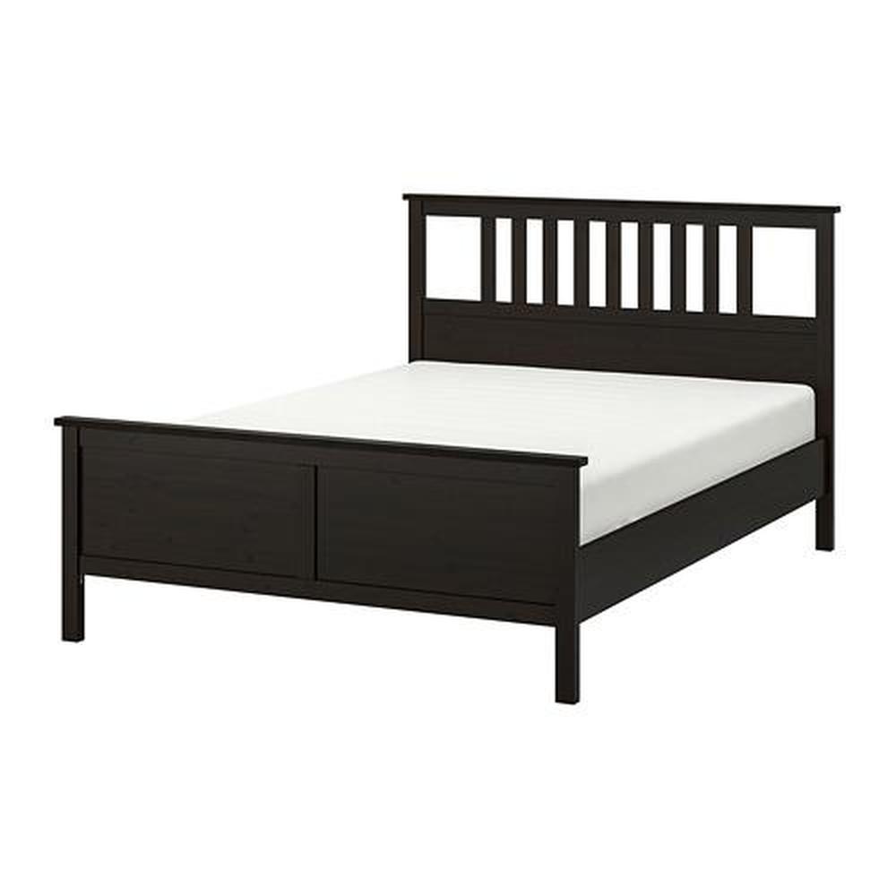 fusie Cataract Observeer HEMNES bed frame black-brown / Leirsund (090.197.93) - reviews, price,  where to buy