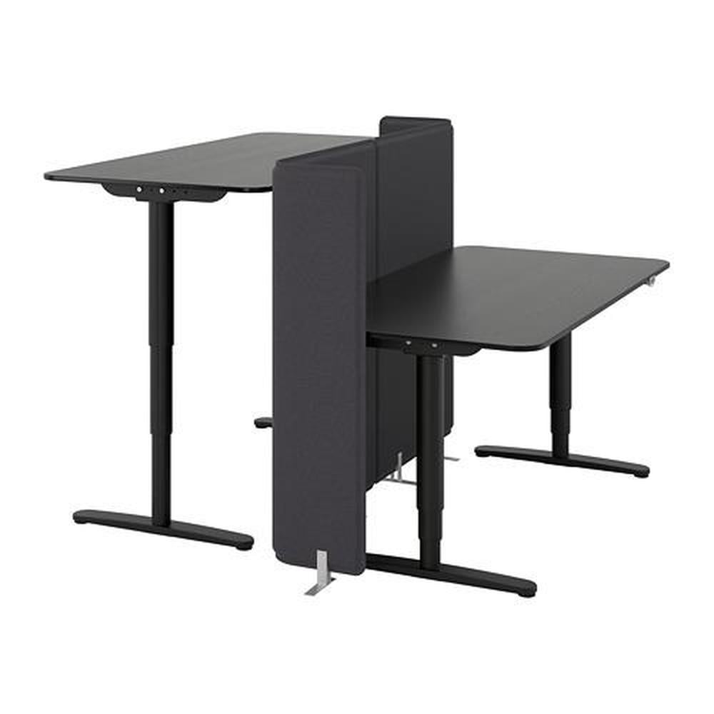 BEKANT transforming table with screen (092.892.47) reviews, price, where to buy
