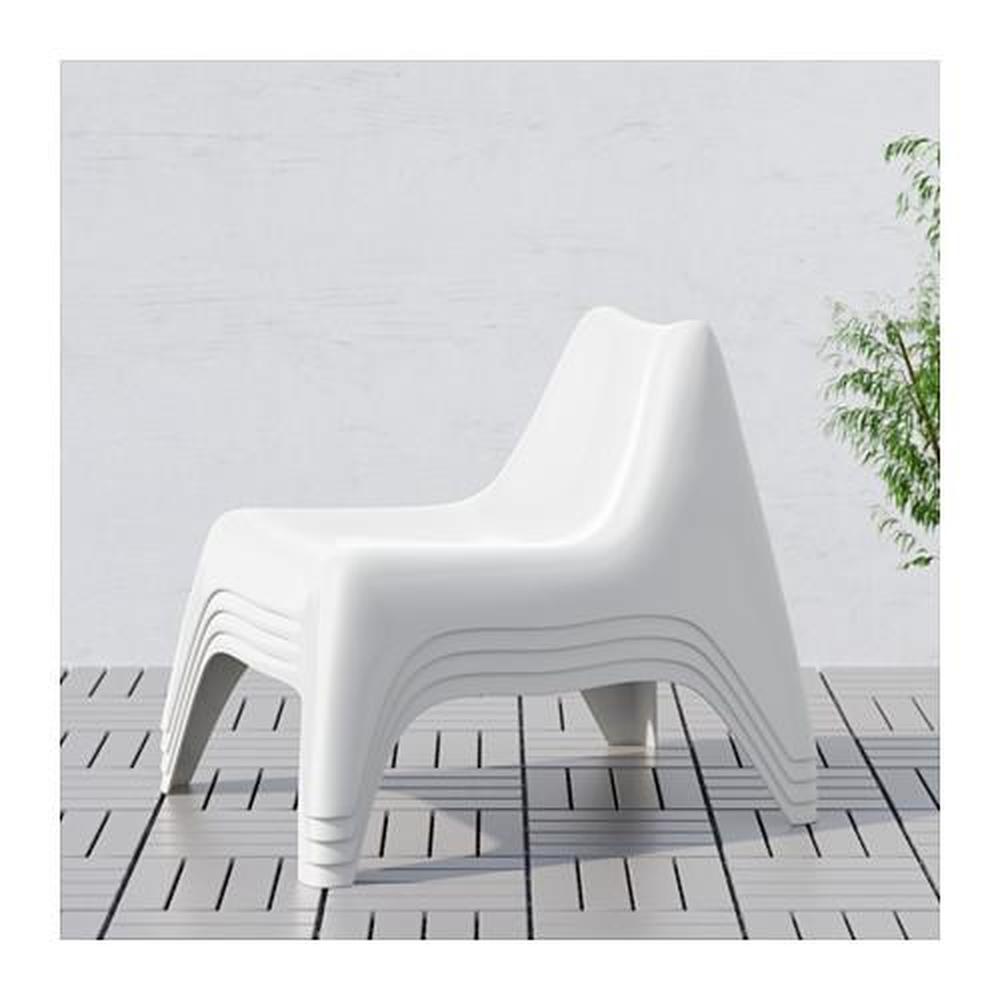 لفت نبات منخفض التوفو  IKEA PS VÅGÖ garden easy chair white (101.746.41) - reviews, price, where  to buy