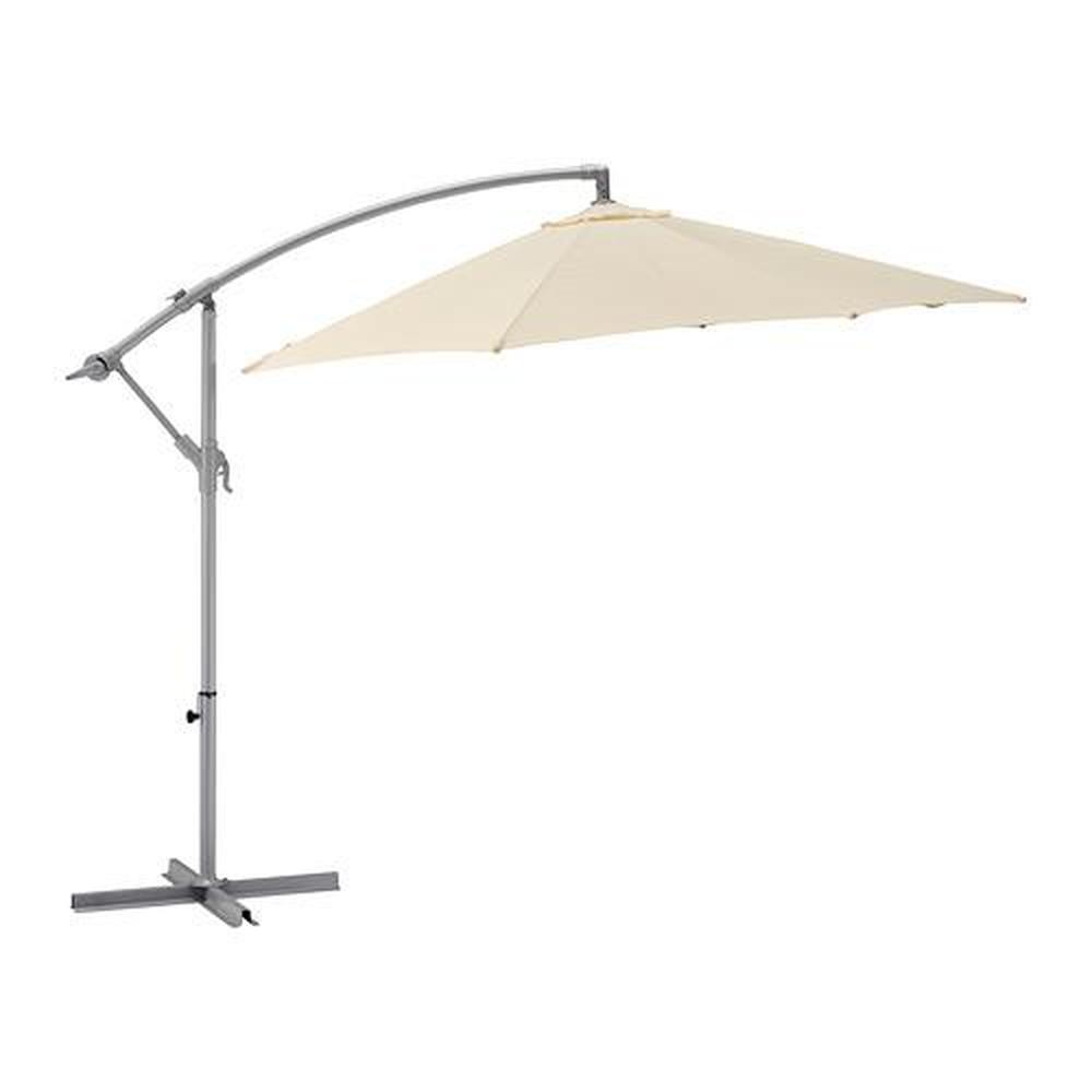 Oordeel vaak Leuk vinden KARLSÖ parasol, hanging beige (102.602.95) - reviews, price, where to buy