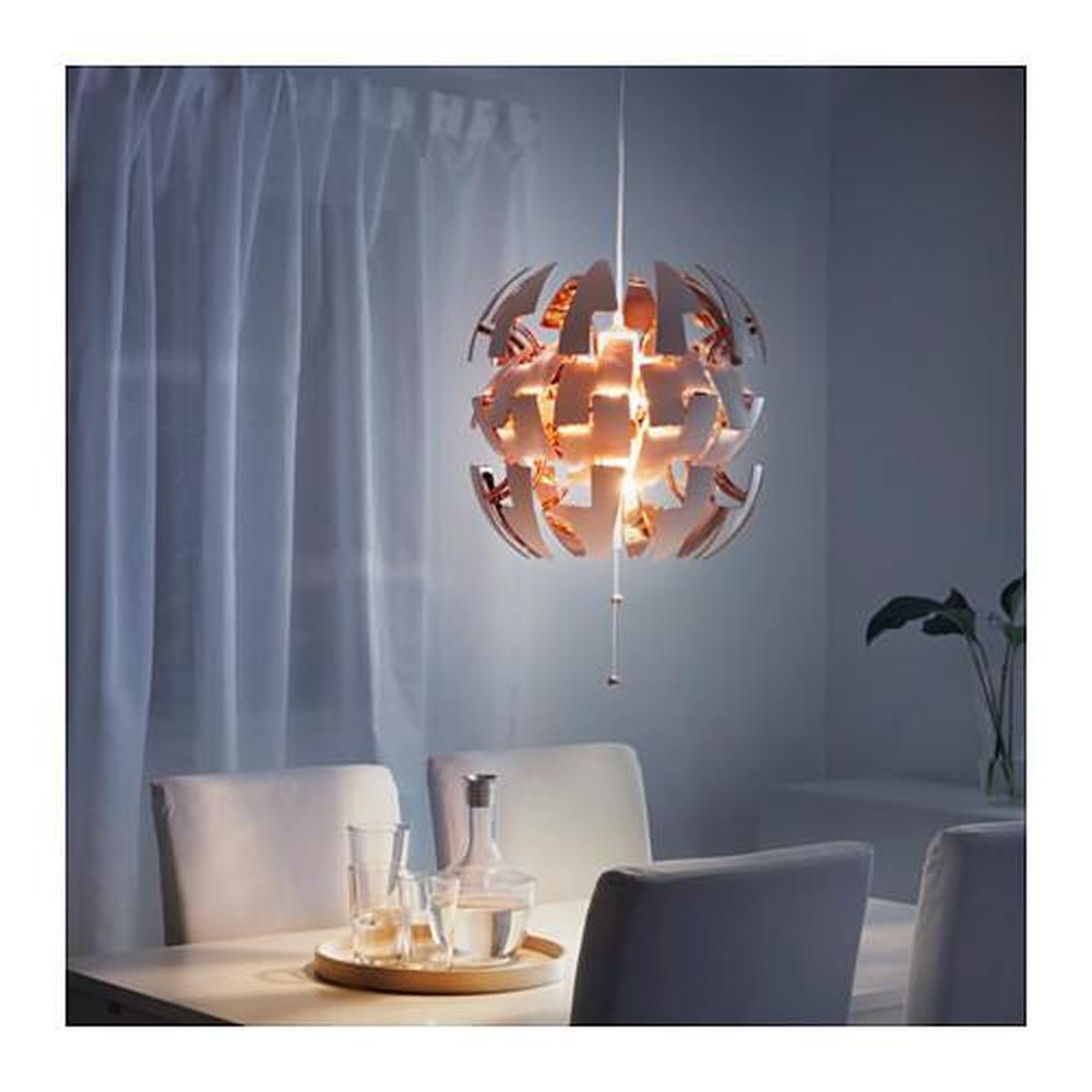 IKEA PS 2014 pendant lamp white / copper Ø35 cm (103.114.88) - reviews, to