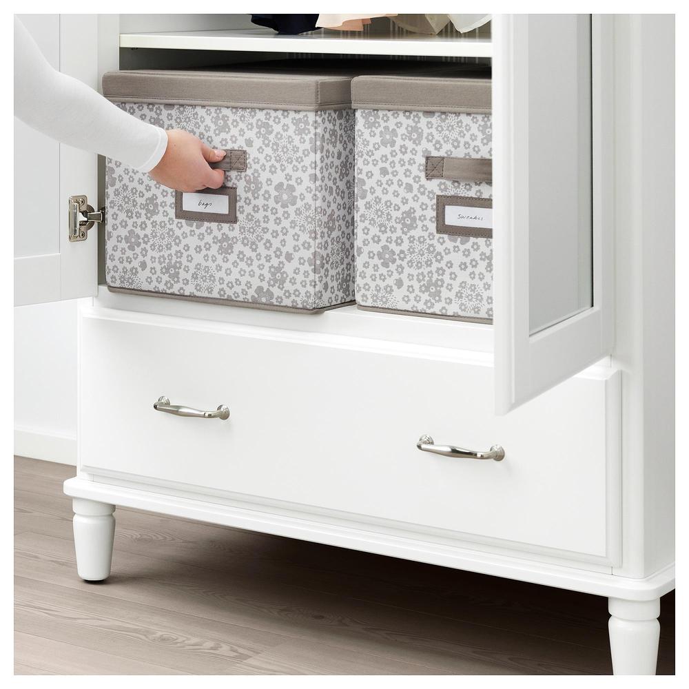 STORSTABBE Caja con tapa, beige, 35x50x30 cm - IKEA