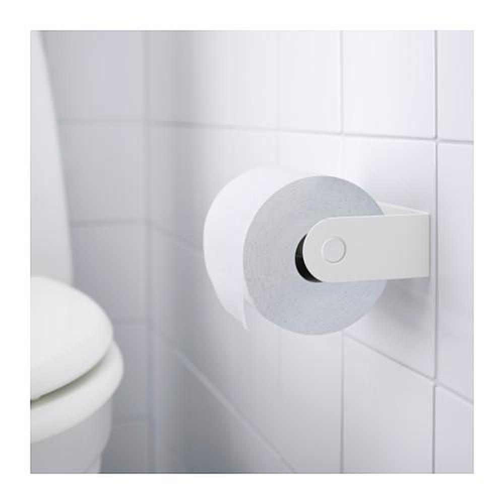 IKEA  ENUDDEN Toilet Roll Holder White Bathroom 