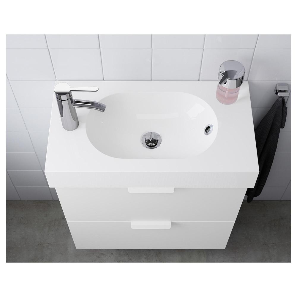 Oneffenheden Tragisch klein BROVIKEN Single sink - 62x33x10 cm (203.646.88) - reviews, price, where to  buy