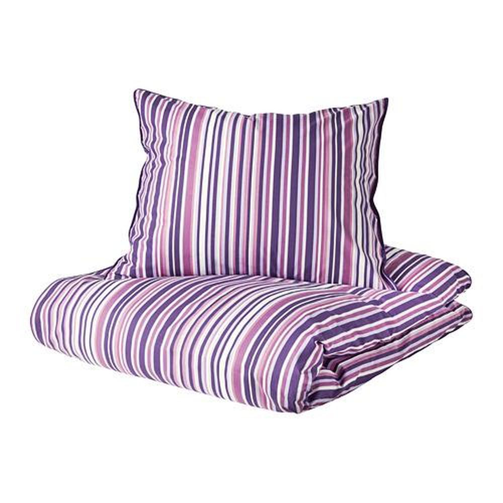 RandgrÄs Duvet Cover And 2 Pillowcases, Purple Duvet Cover Ikea