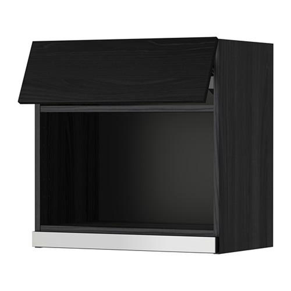 METOD gabinete de pared para horno de microondas negro / negro Thingsrid negro 60x60 cm (299.231.72) - precio, dónde comprar