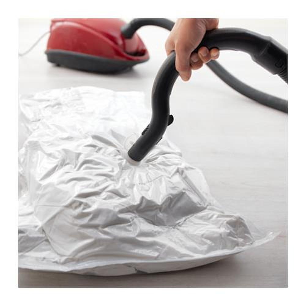 HAJDEBY Vacuum Storage Bags Clear Vax Sealed Wardrobe Bag Space Saver IKEA 
