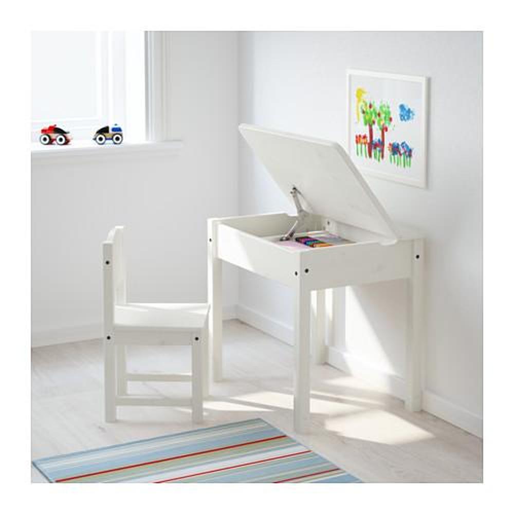 SUNDVIK Tavolo per bambini, bianco, 76x50 cm - IKEA Italia