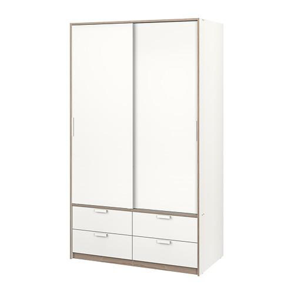 TRYSIL wardrobe with sliding doors / 14 box (114.14.14) - reviews