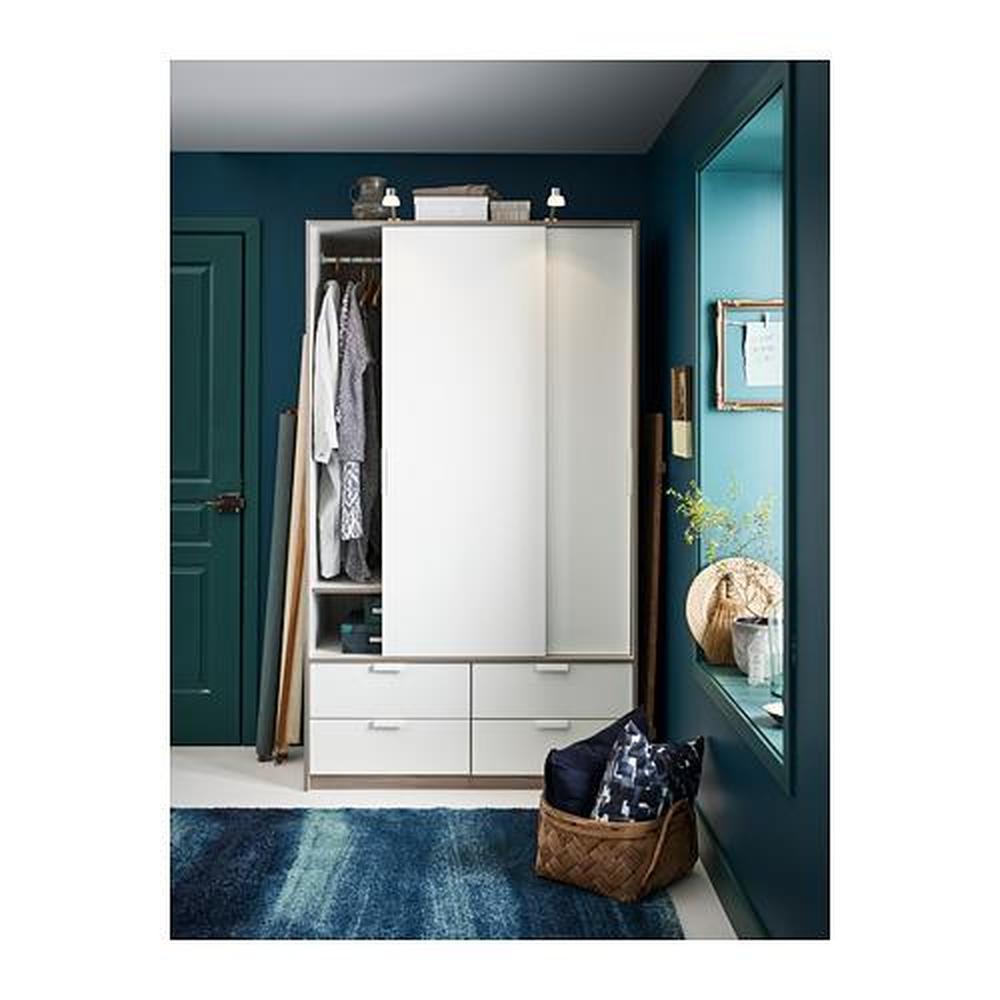 Kwestie Alarmerend Gelach TRYSIL wardrobe with sliding doors / 4 box (403.087.76) - reviews, price,  where to buy