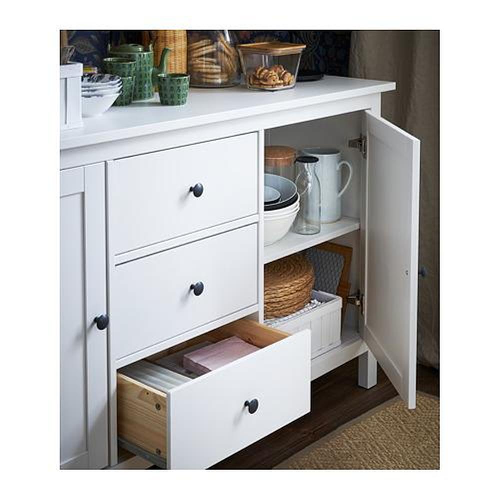alledaags Antagonist Allergie HEMNES sideboard white stain (403.092.57) - reviews, price, where to buy