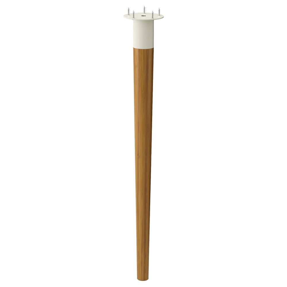 HILVER Patas cónicas, bambú, 70 cm - IKEA