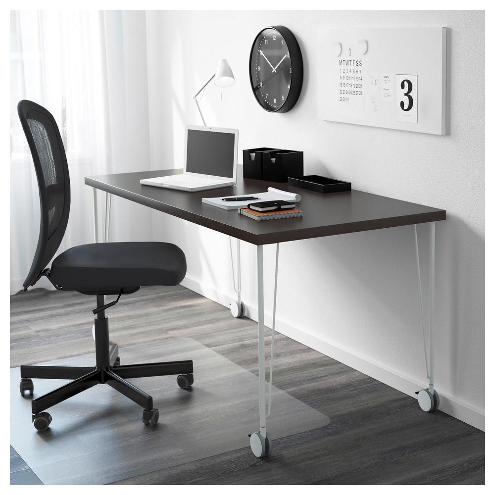 LINNMON Table top black and brown (403.849.30) reviews, price