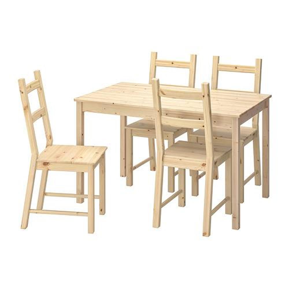 Christian licht koken INGO / IVAR table and chair 4 pine (490.973.50) - reviews, price, where to  buy