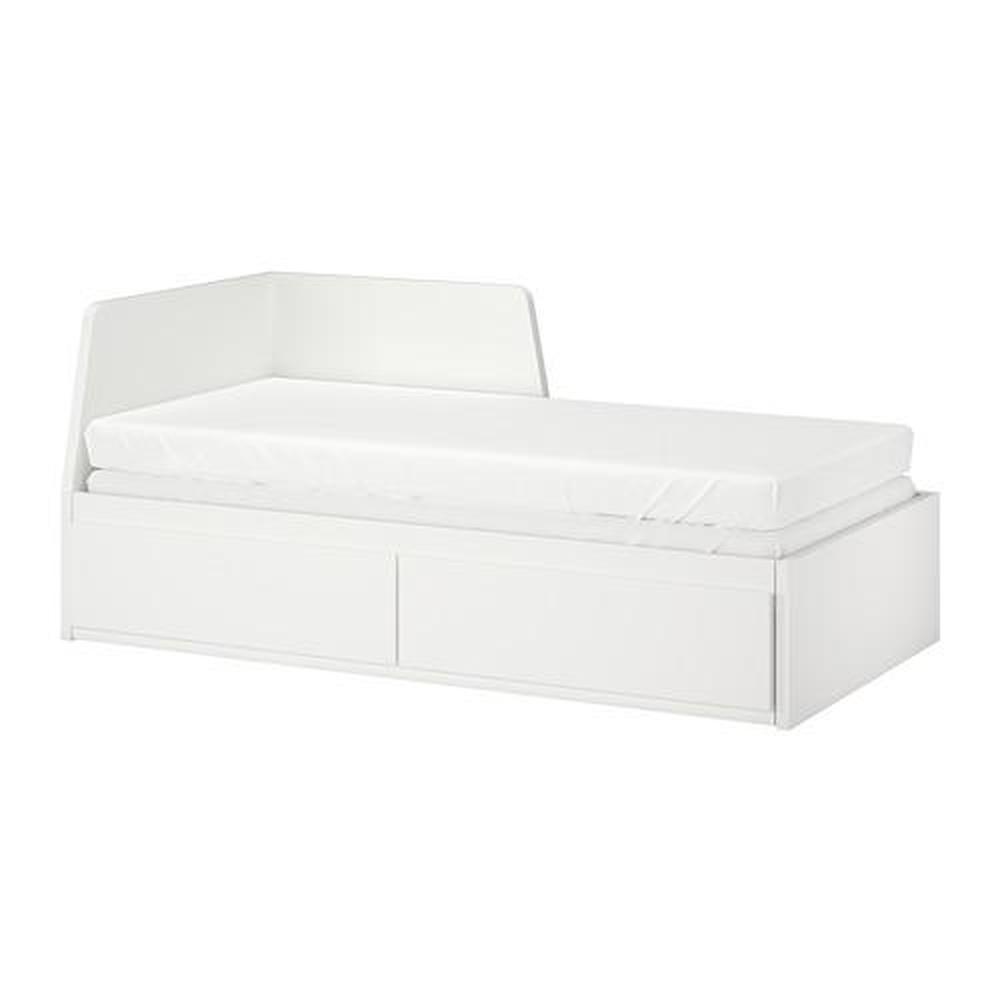 Vermaken Transparant neutrale FLEKKE daybed with 2 mattresses / 2 drawers (491.838.71) - reviews, price,  where to buy