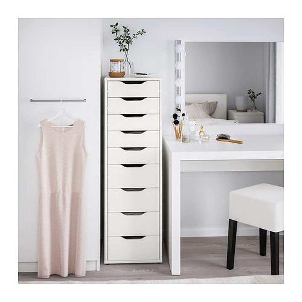 Monumental Akkumulerede give ALEX section with 9 drawers white 36x48x116 cm (501.928.22) - reviews,  price, where to buy