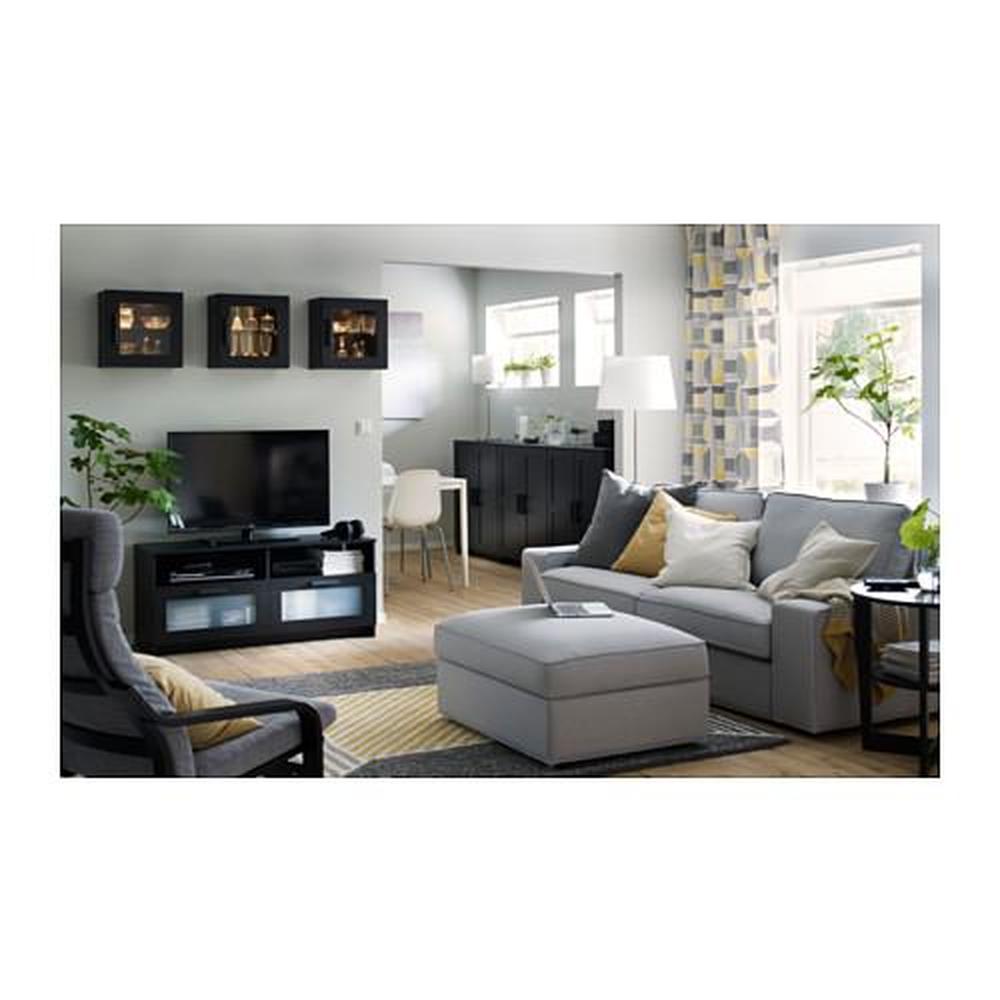 BRIMNES TV stand black 120x41x53 cm (503.376.98) reviews, price, where to buy