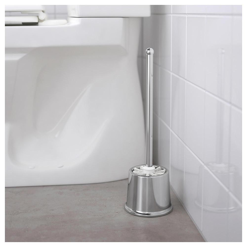 BROGRUND Brosse pour WC, acier inoxydable - IKEA