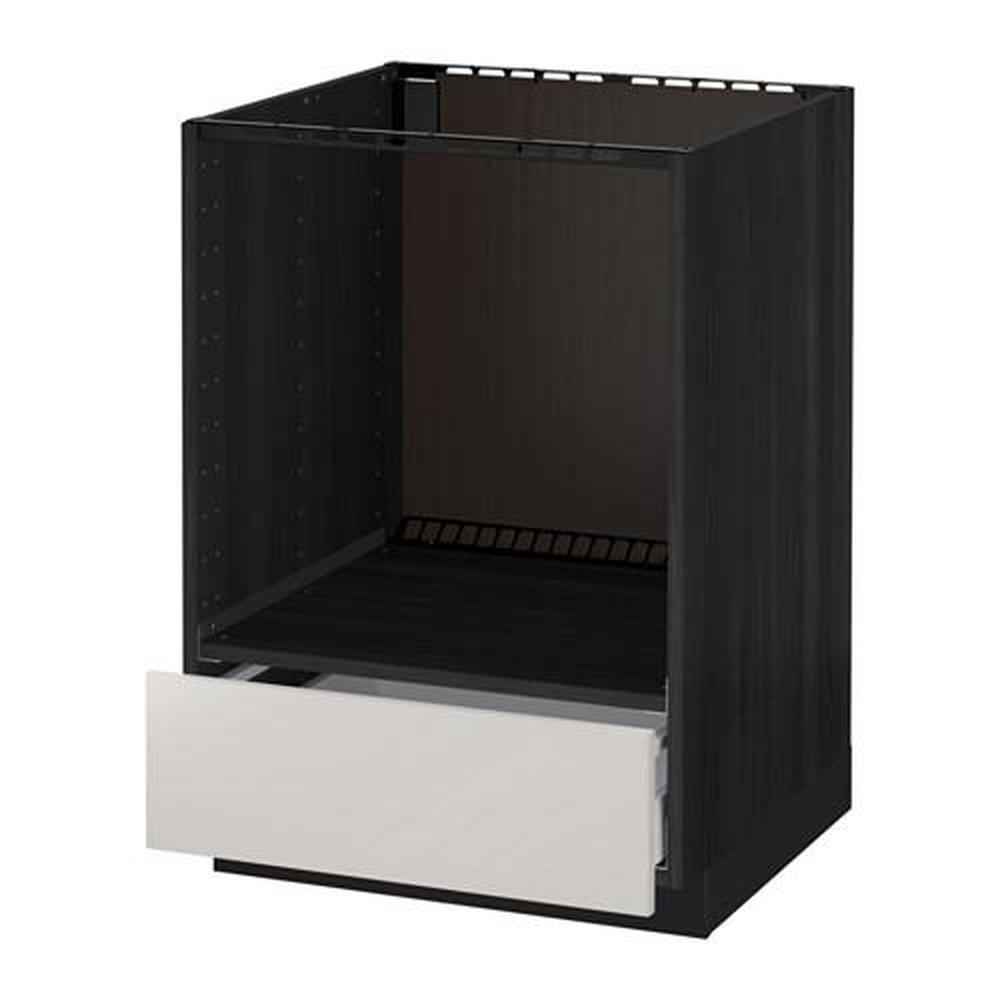 METOD / MAXIMERA floor d / oven with drawer (591.424.27