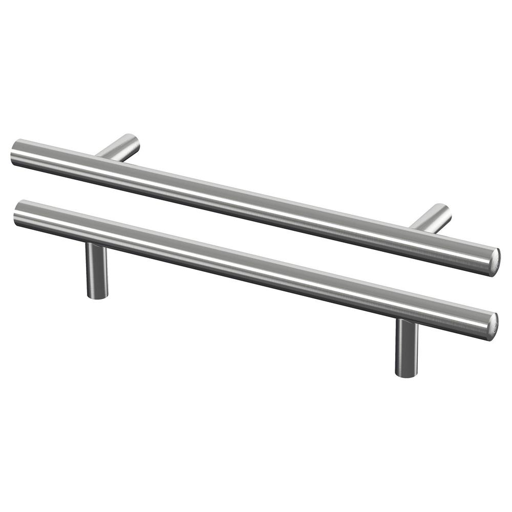 Handle stainless steel / 2 pack IKEA LANSA 445 mm 