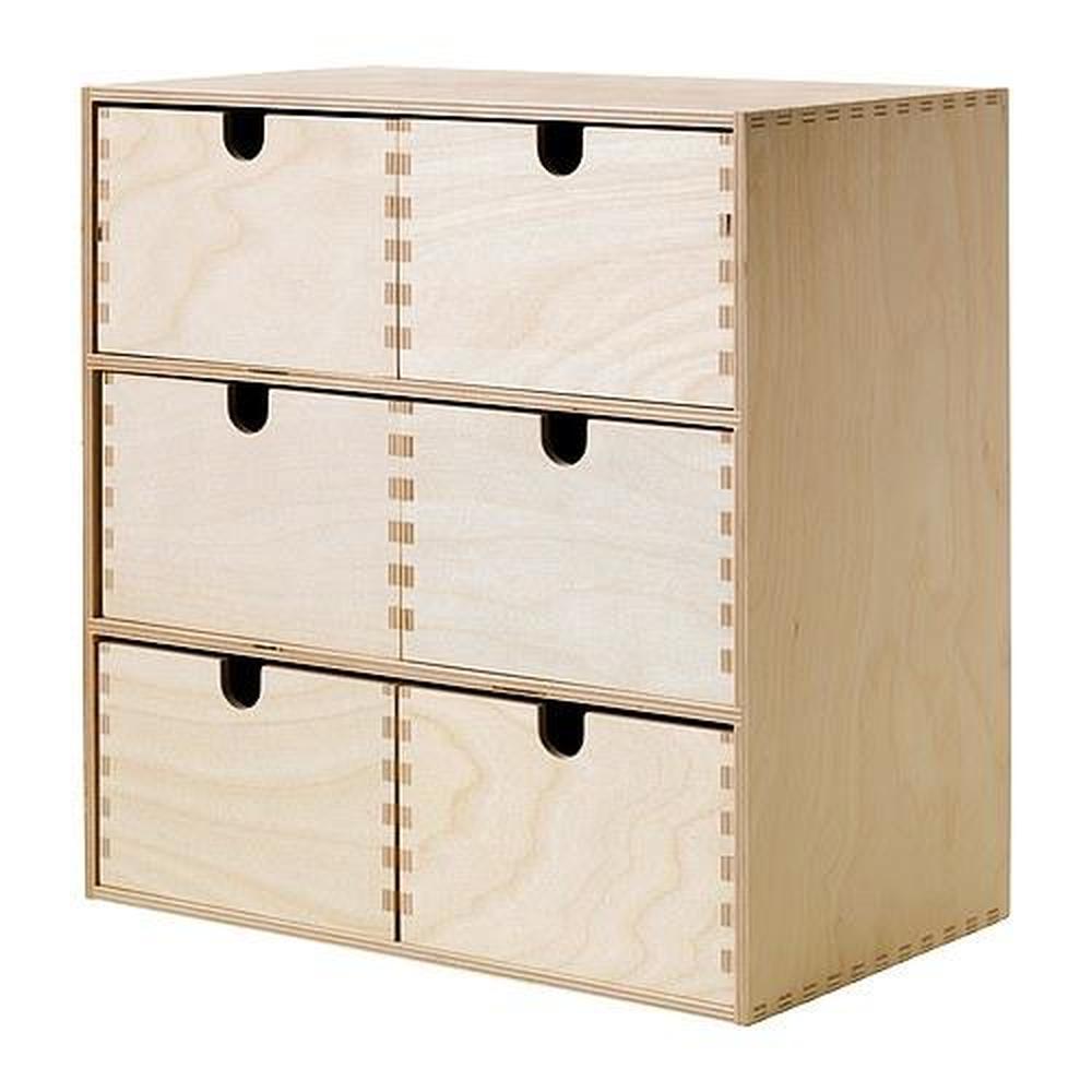 MOPPE Mini storage chest, birch plywood, 16 ½x7x12 5/8 - IKEA