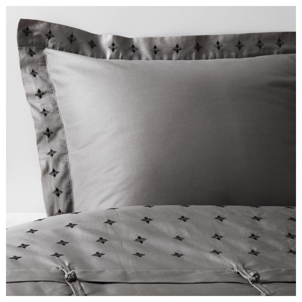 Vinranka Duvet Cover And 1 Pillowcase, Queen Size Duvet Cover Dimensions Ikea