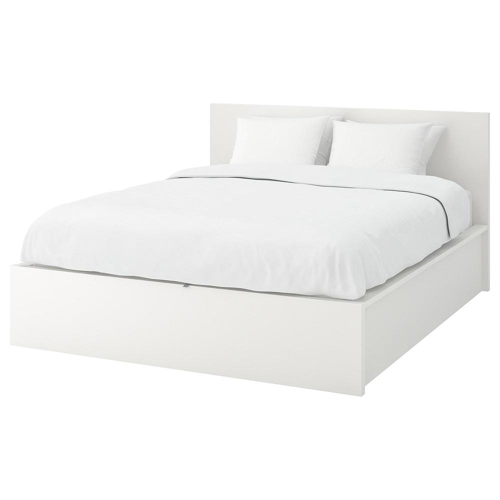 Begin Probleem Arctic MALM Bed with a lifting mechanism - cm 180x200, white (604.048.14) -  reviews, price, where to buy