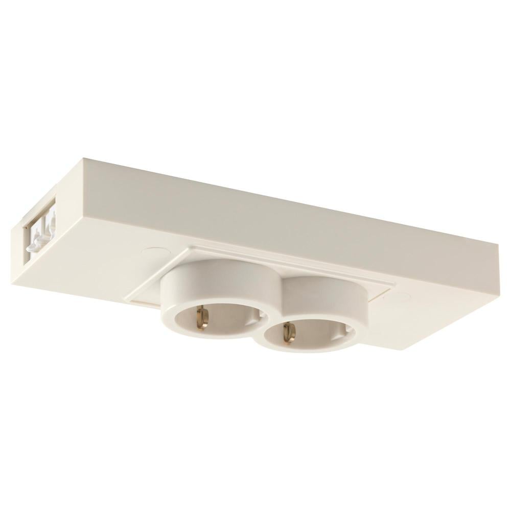 discolor brochure Hykler INSERT 2-local unit with USB-port - white (702.329.59) - reviews, price,  where to buy