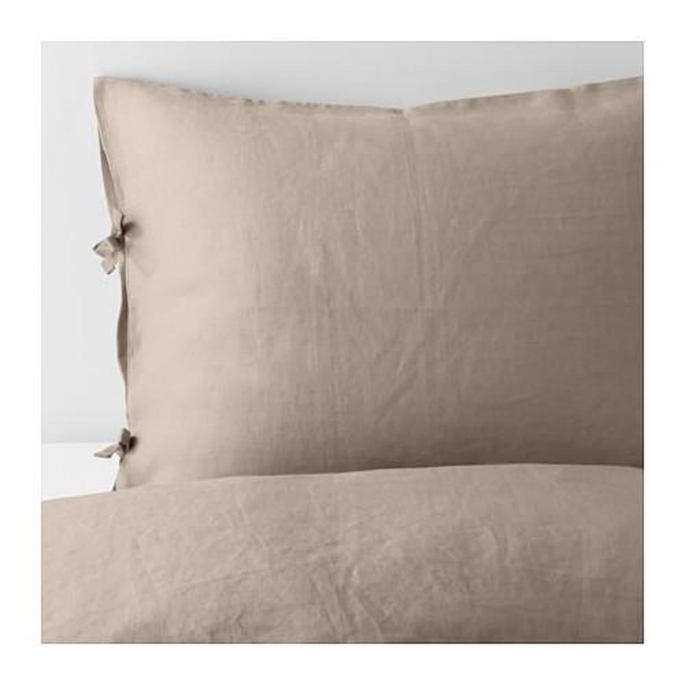 Joseph Banks Aanstellen kubiek PUDERVIVA duvet cover and 2 pillow cases beige 200x200 / 50x60 cm  (703.375.79) - reviews, price, where to buy