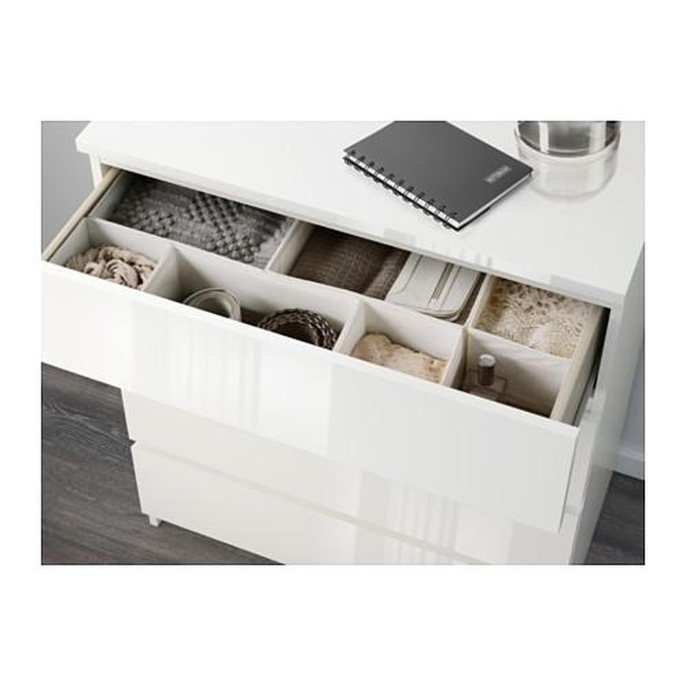 MALM chest of drawers with 3 drawers (704.240.53) reviews, price