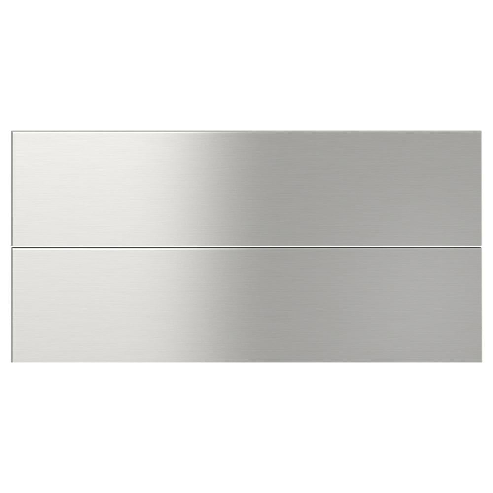 Ikea Grevsta edelstahl Schubladenfront 40 x 10 cm Front 802.058.56 Neu OVP 