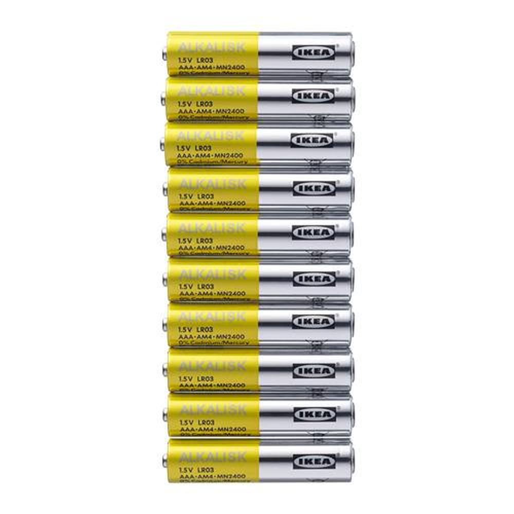 ALKALISK batteri (802.405.05) - anmeldelser, pris, hvor de købe