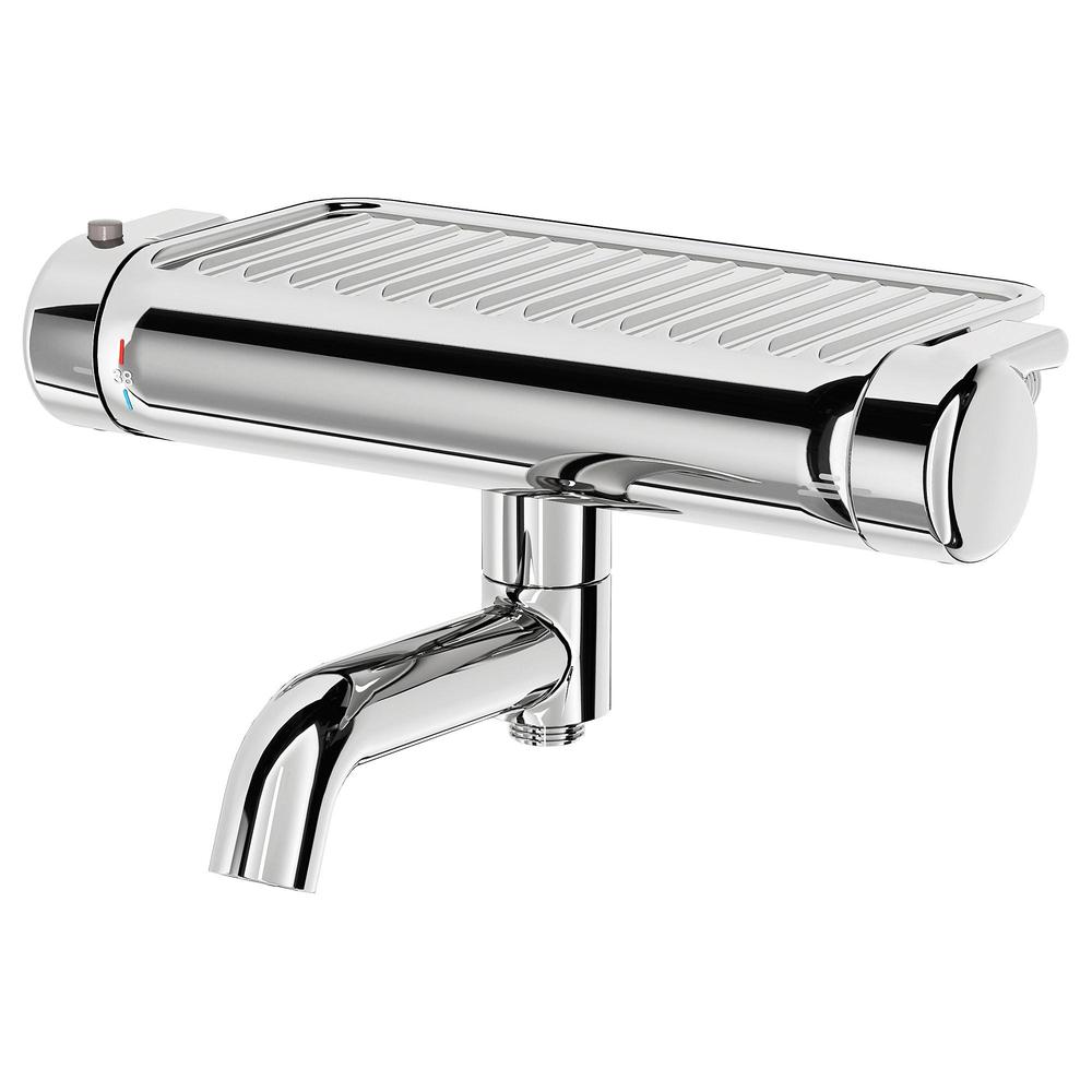 VOXNAN Bath/shower set thermostatic faucet, chrome plated - IKEA
