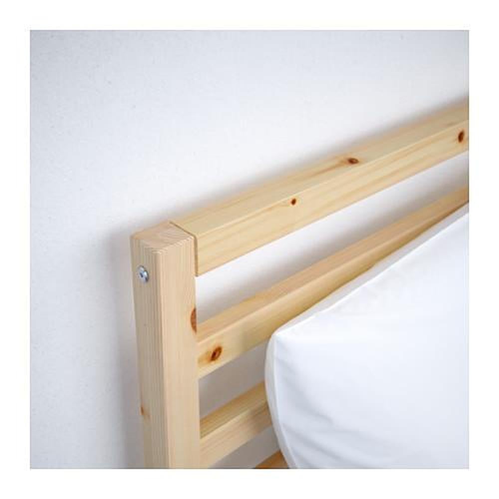 TARVA bed frame hard / gray 140x200 cm - reviews, price, where to