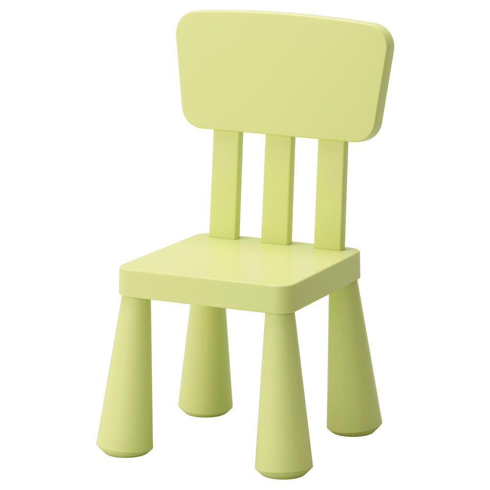 IKEA MAMMUT DISCONTINUED CHILD/KIDS LIME GREEN STOOL #16962-NEW SEALED 