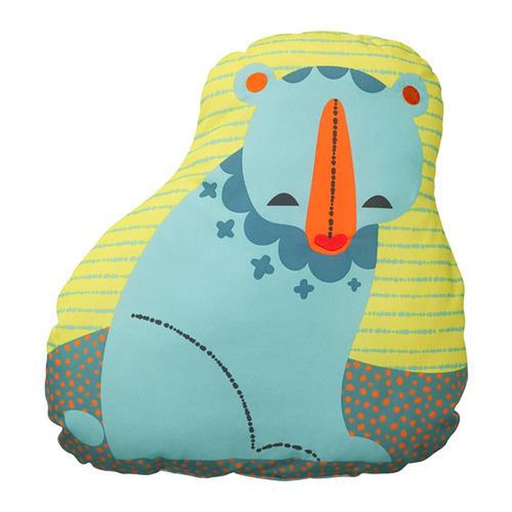 Ikea lattjo niños almohada en colorido; con motivo águila; 42x47cm 