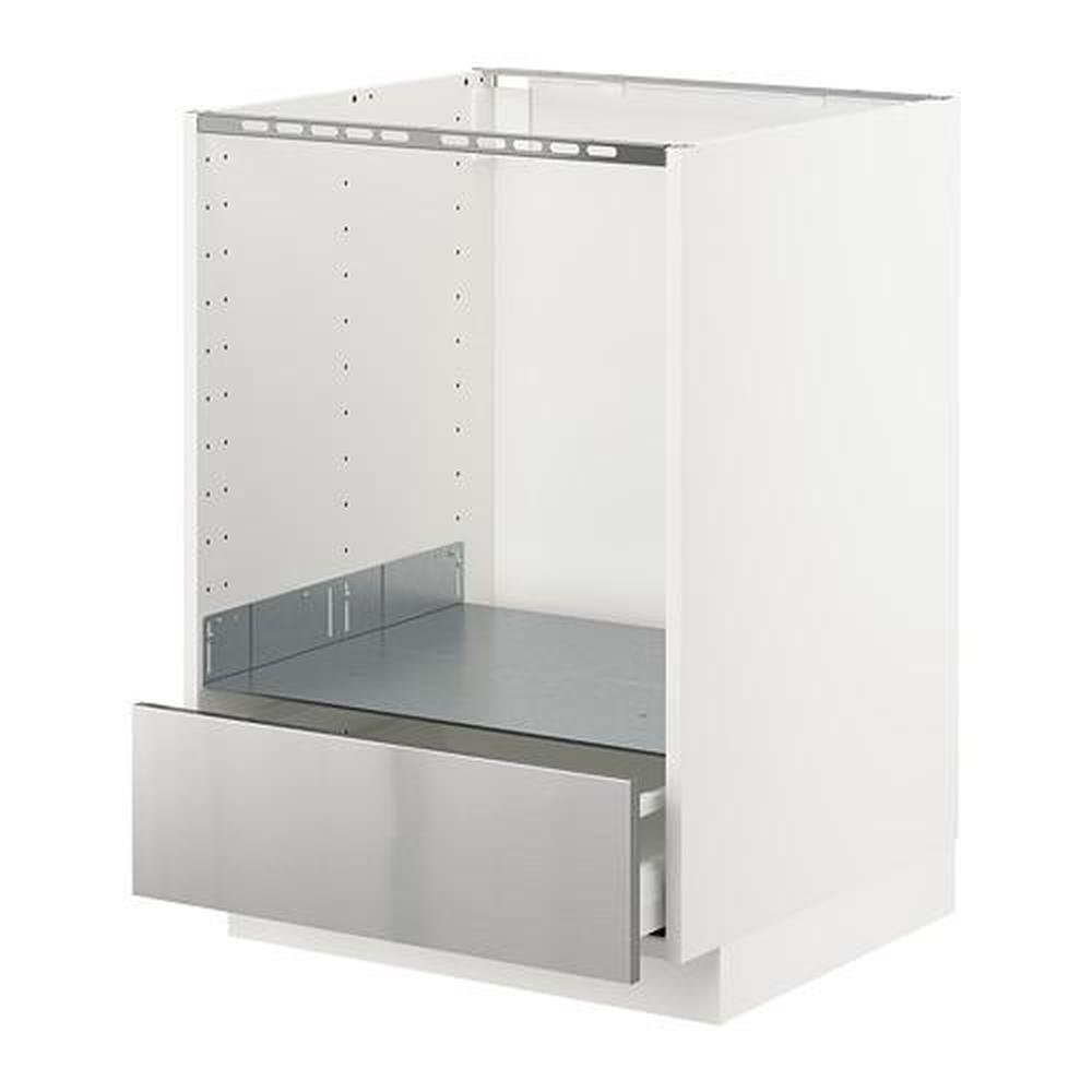 METOD / MAXIMERA floor d / oven with drawer (990.268.69