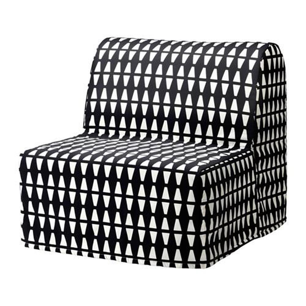 Lycksele Lovas Ebarp Chair Bed Black White 991 341 52 Reviews Price Where To Buy