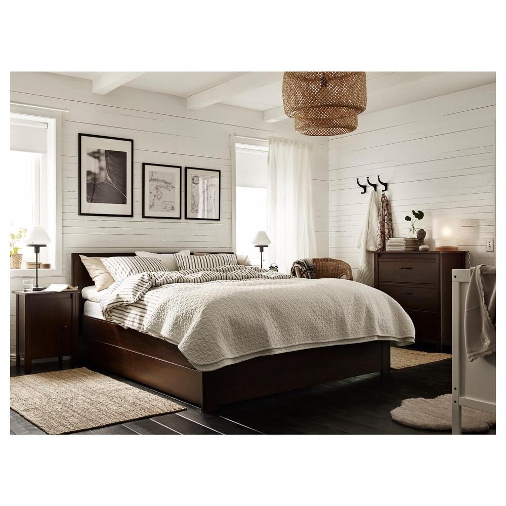 BRUSALI Bed frame with 4 drawers 160x200 cm, Leirsund (092.107.82) reviews, price, where to buy