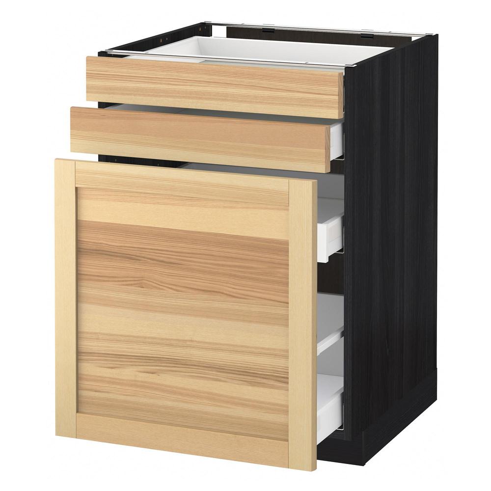 Metod тумба 40x60 maximera. 90 стол с 3 ящиками (с системой плавного закрывания) 400х530х820. Кухонный шкаф с выдвижными ящиками 80 см. L3, 43х60х58,7, с лотком, 1 выдв. Тумба дуб сонома икеа.