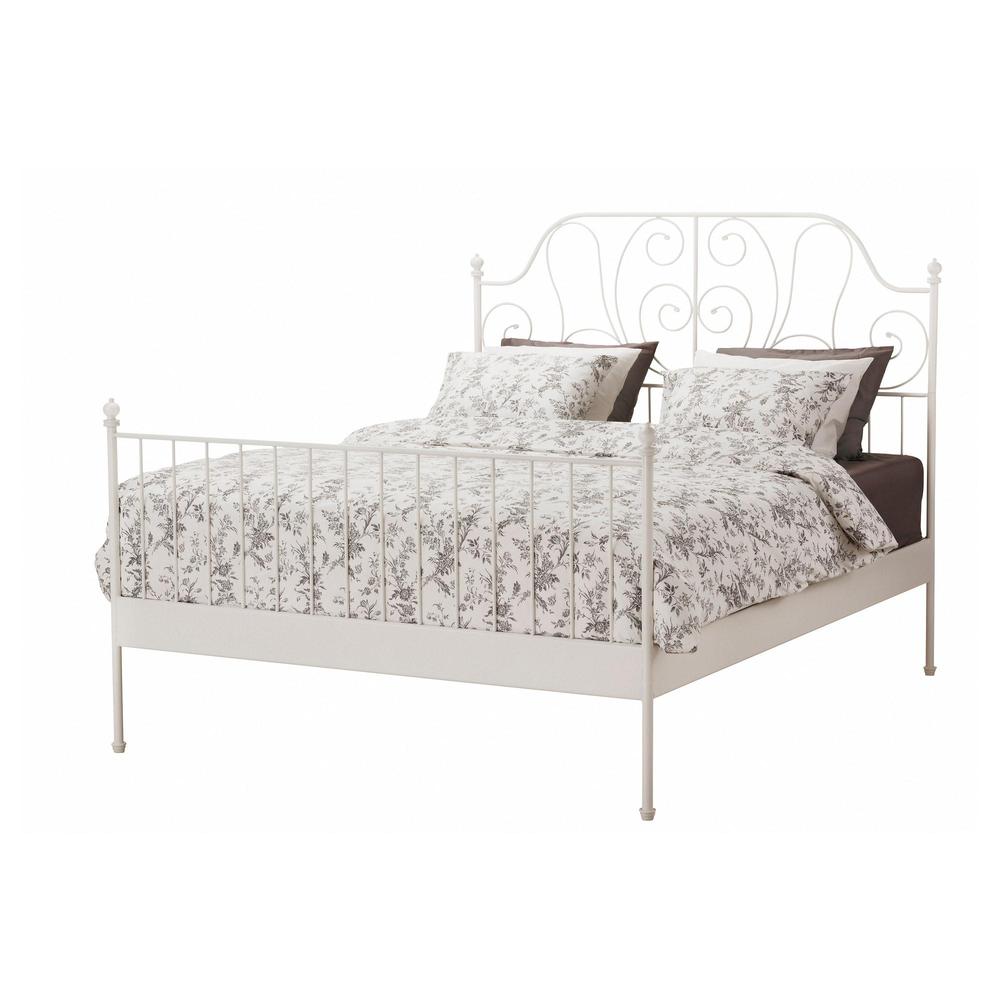 rundvlees huwelijk kalligrafie LEYRVIK Bed frame - 180x200 cm, Leirsund (292.596.64) - recensies, prijs,  waar te koop