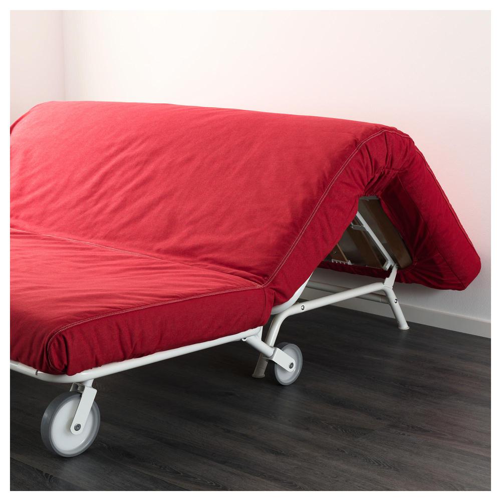 IKEA / MURBO Sofa-bed 2-local - Vansta red, Vansta red (298.744.59) -  reviews, price, where to buy