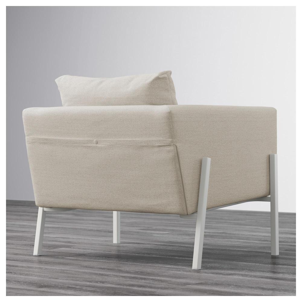 Korap Armchair Gunnared Beige White 392 217 22 Reviews Price Where To Buy