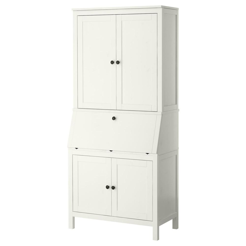 Noodlottig Induceren Slank HEMNES Bureau with additional module - white stain (399.328.35) - reviews,  price, where to buy
