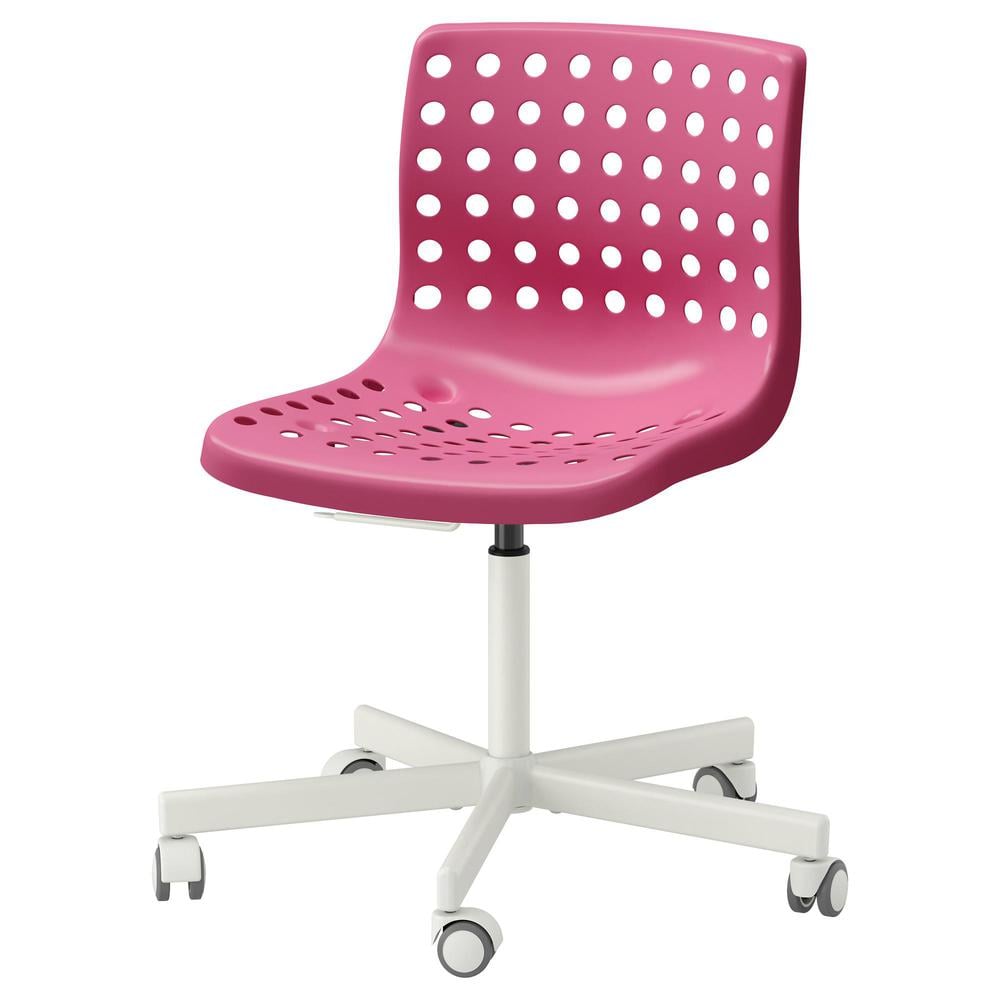 inhalen Hoe dan ook Verbazingwekkend SKOLBERG / SPORREN Work chair - pink / white (490.236.08) - reviews, price,  where to buy