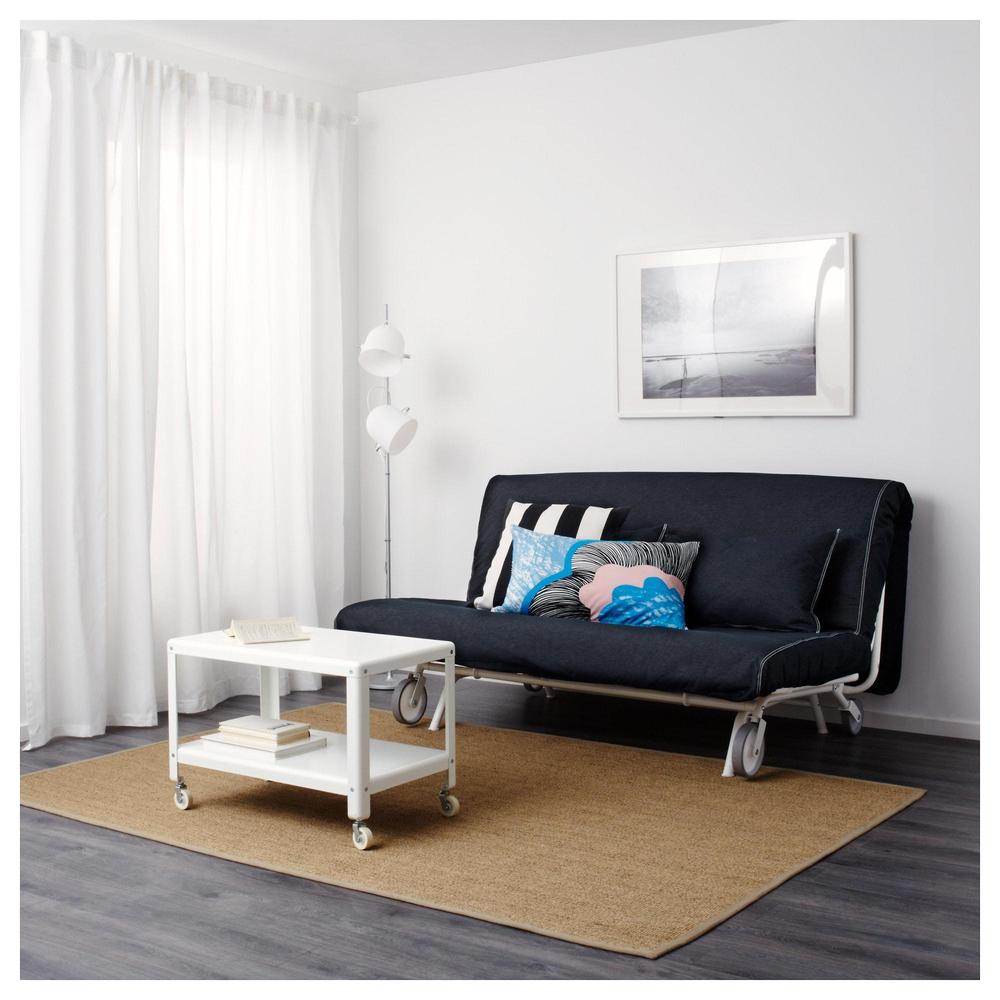 IKEA / MURBO 2-seat sofa-bed - Vansta navy blue (492.825.12) - reviews, price, to buy