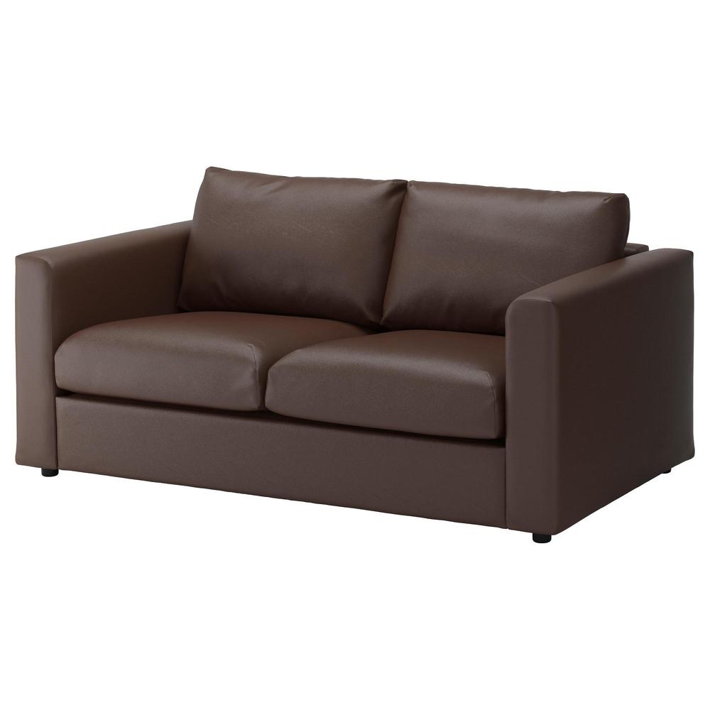 VIMLE 2 seater sofa Farsta coklat gelap 592 052 07 