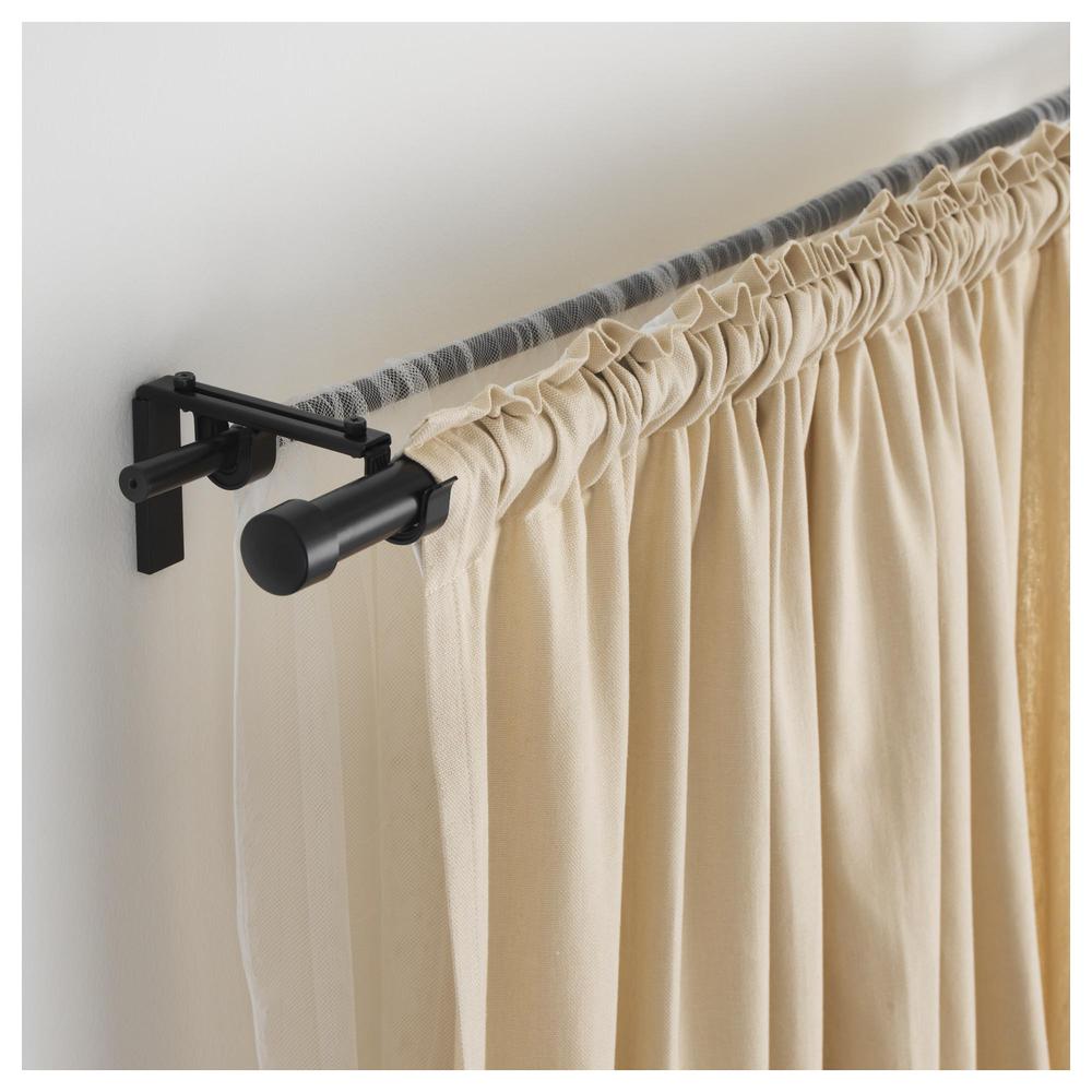 Rekka Hughd Double Curtain Rod, Ikea Shower Curtains Usa