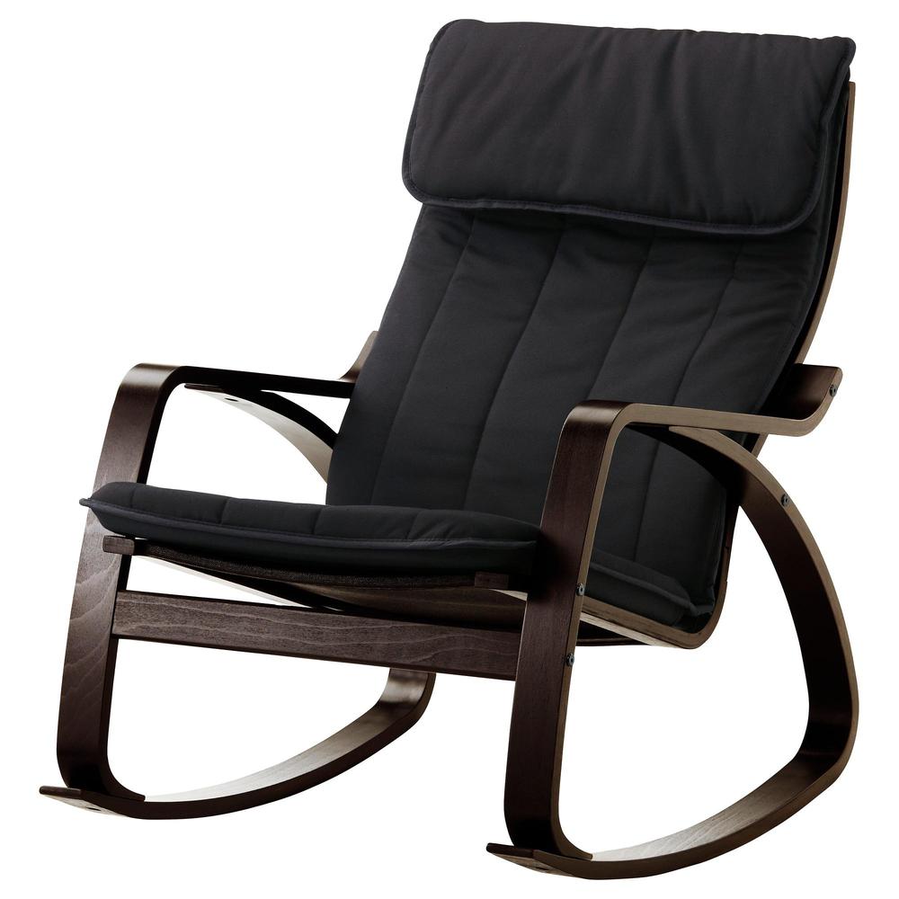 POANG Rocking chair Ransta black, Ransta black (791.290.57) reviews